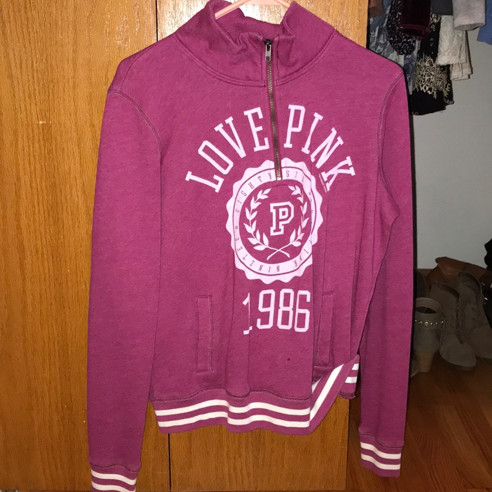 PINK 1/4 zip
